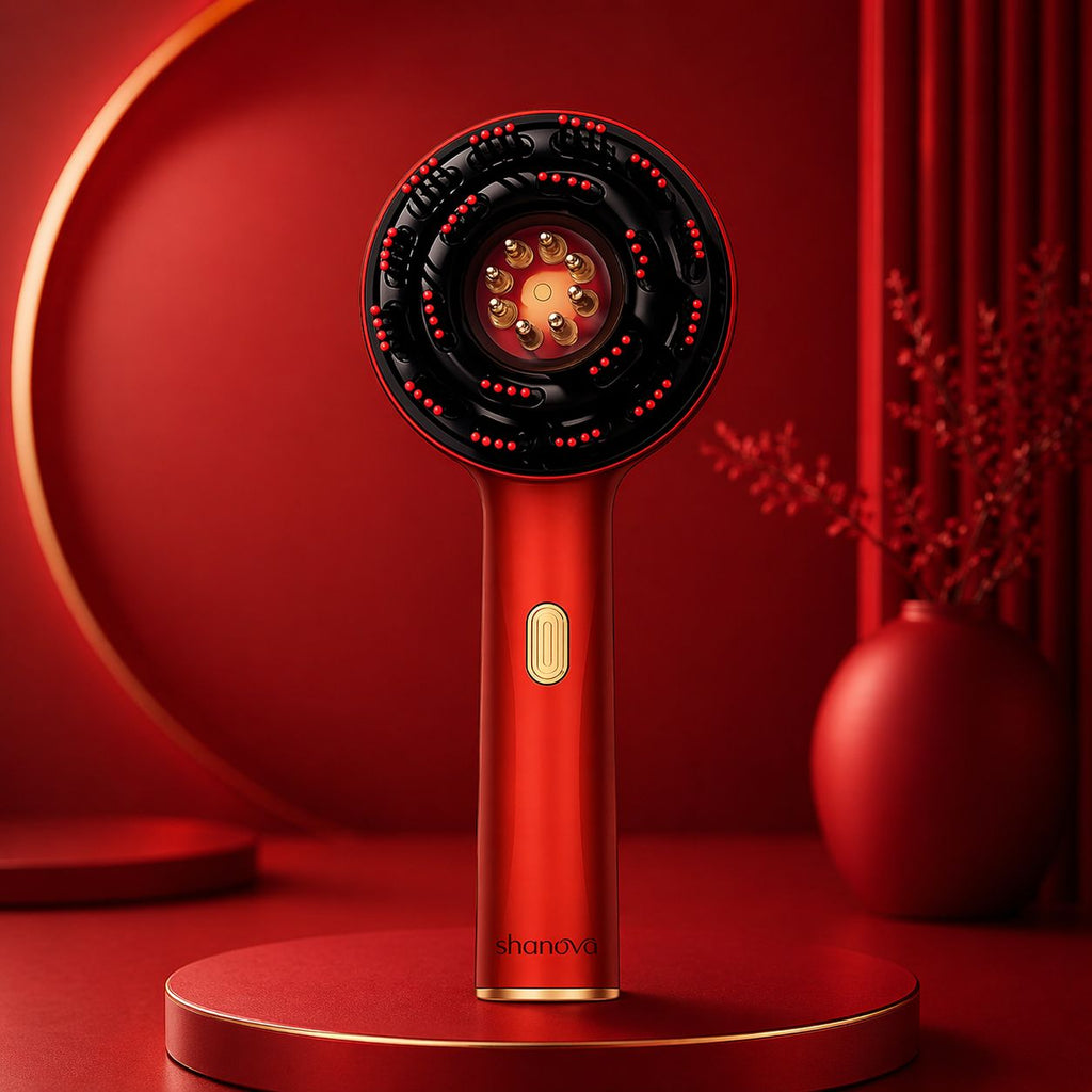 UreazyStore™ Red Light Scalp Therapy Brush