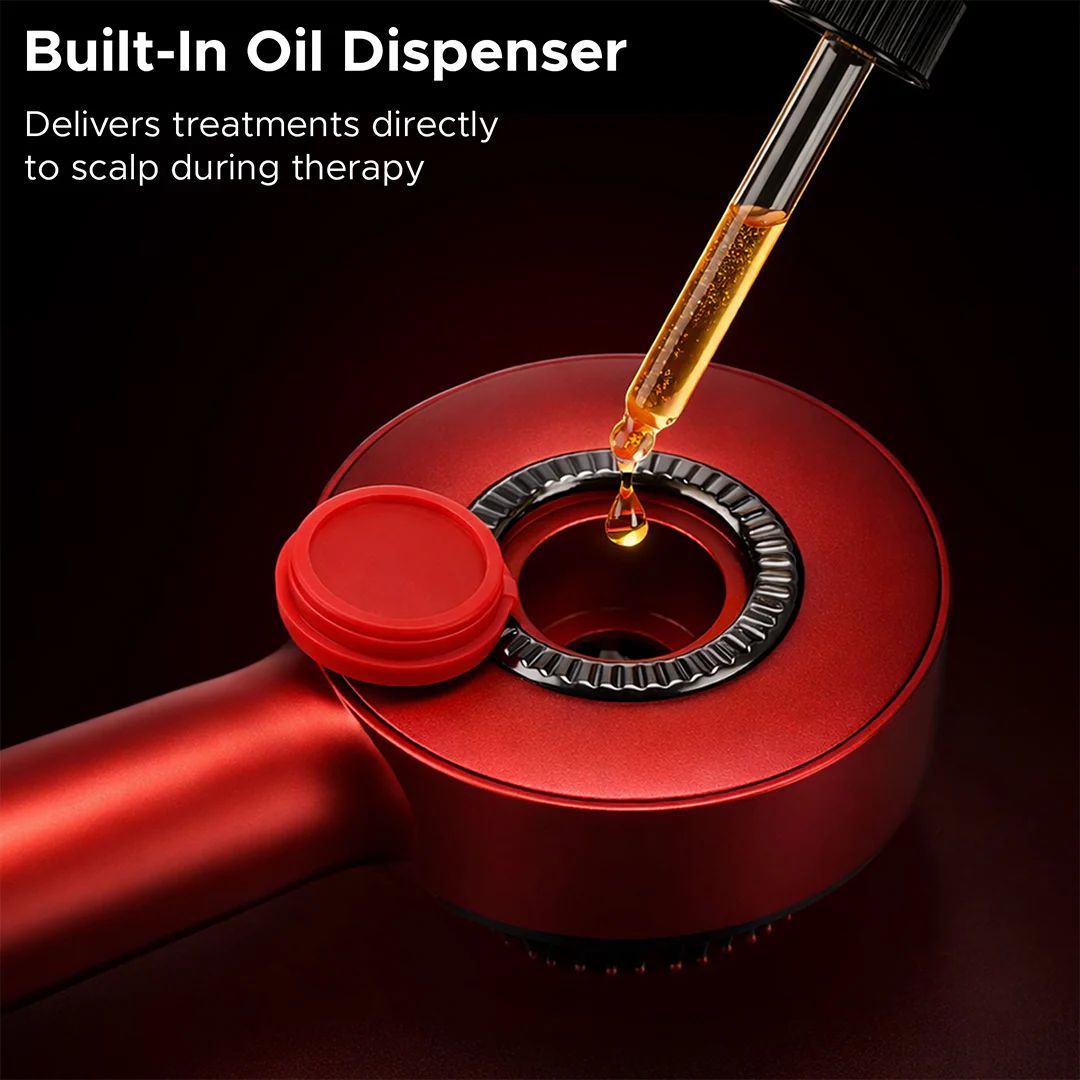 UreazyStore™ Red Light Scalp Therapy Brush
