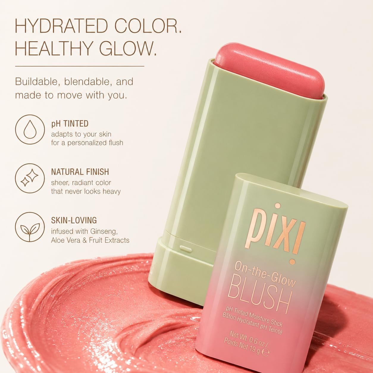 Pixi On-the-Glow Blush - CheekTone