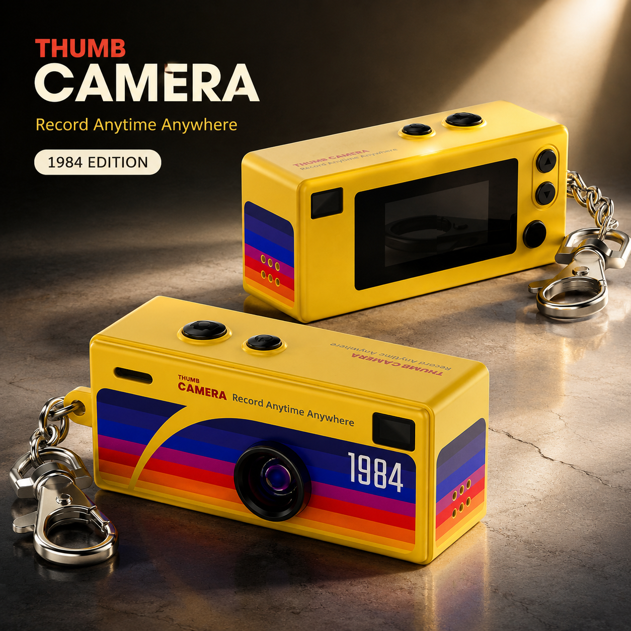 UreazyStore™  Mini Keychain Camera Recorder