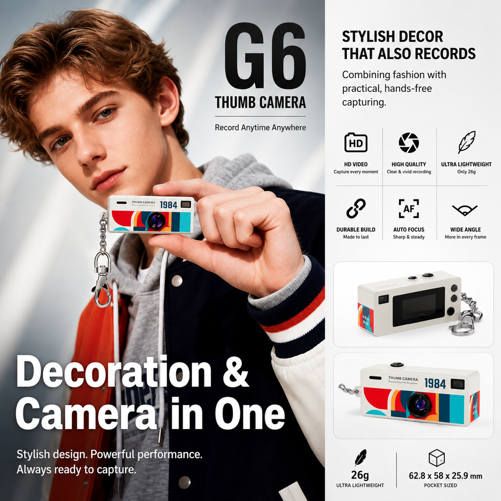 UreazyStore™  Mini Keychain Camera Recorder